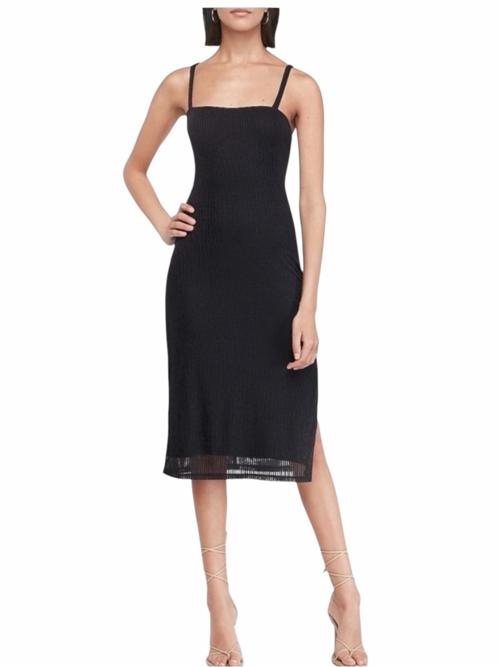 Express Slip Style  Midi Dress